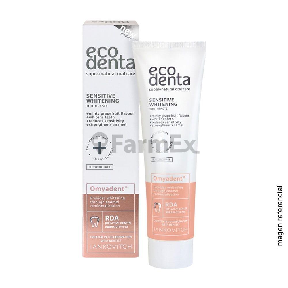 Pasta Dental "Eco Denta" Sensitive Whitening x 100 mL Biok 