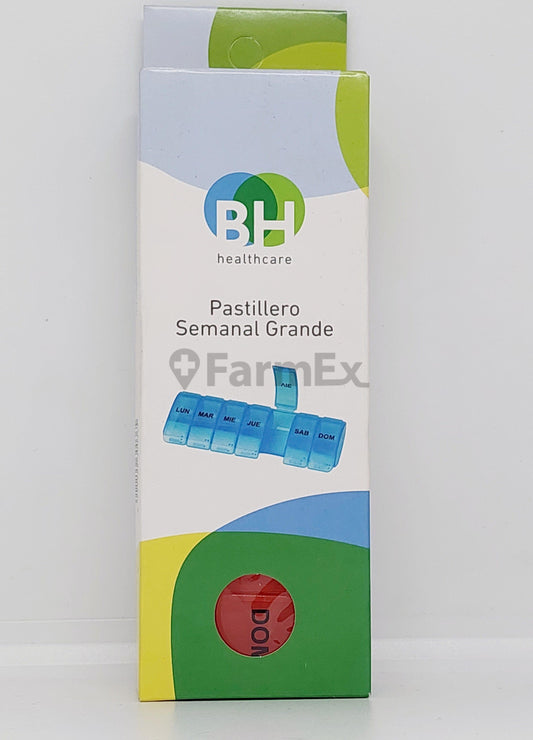 Pastillero Semanal Grande x 1 unidad healthcare 