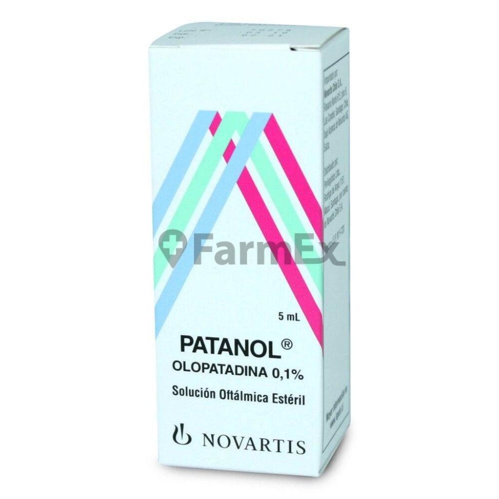 Patanol solución oftálmica 0.1% x 5 mL Novartis 