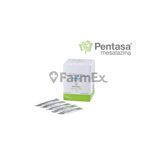 Pentasa 2 mg x 30 sobres liberacion prolongada FERRING 