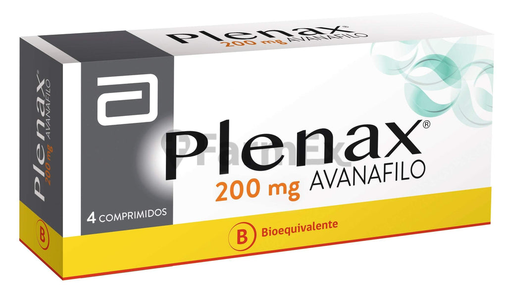 Plenax 200 mg x 4 comprimidos ABBOTT 