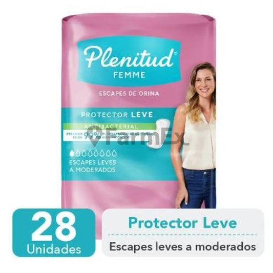 Plenitud femme "protector leve" x 28 unidades kimberly 