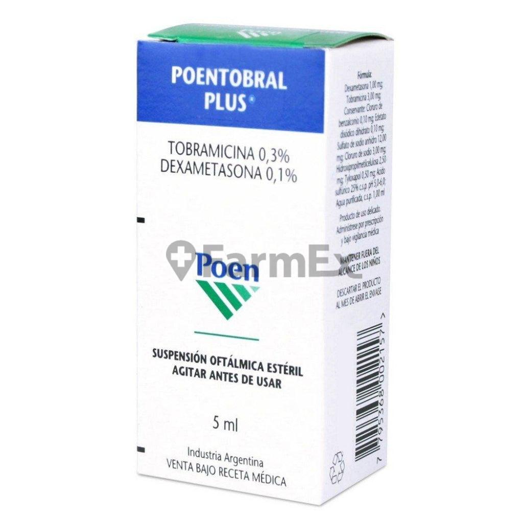 Poentobral Plus Solución Oftálmica x 5 ml (Debe Presentar Receta) POEN 