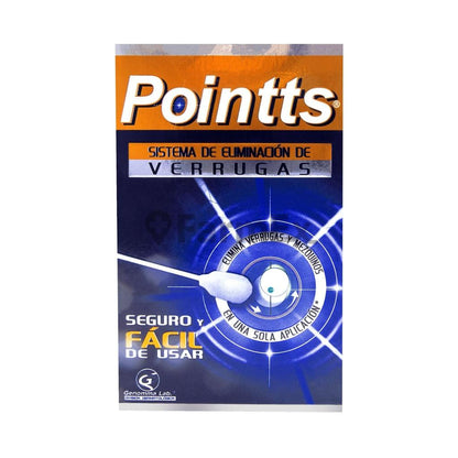 Pointts Sistema de Eliminación de Verrugas x 80 ml Genomma 