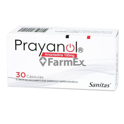 Prayanol 100 mg x 30 cápsulas "Ley Cenabast" SANITAS 