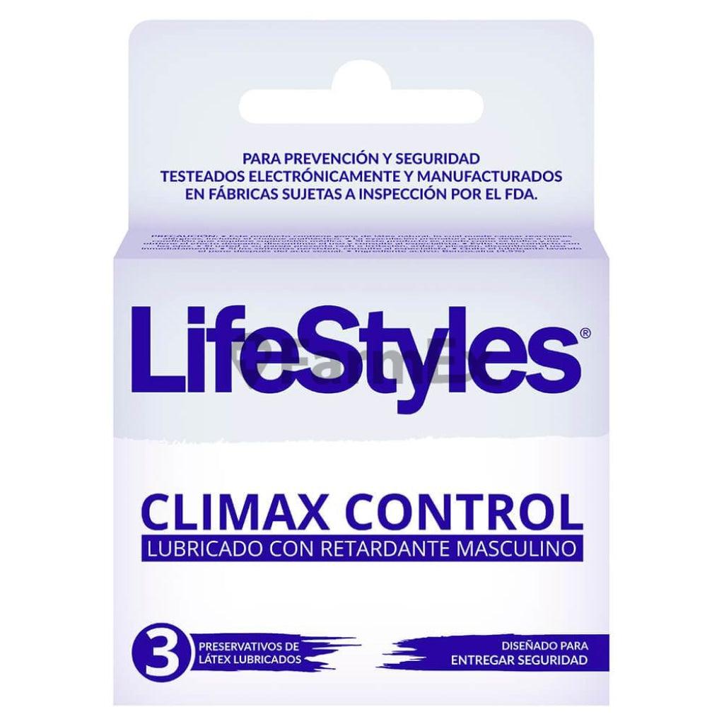 Preservativos Climax Control x 3 unidades LifeStyles 