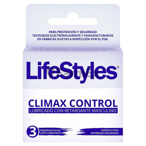 Preservativos Climax Control x 3 unidades