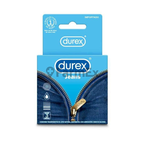 Preservativos Durex "Jeans" x 3 unidades