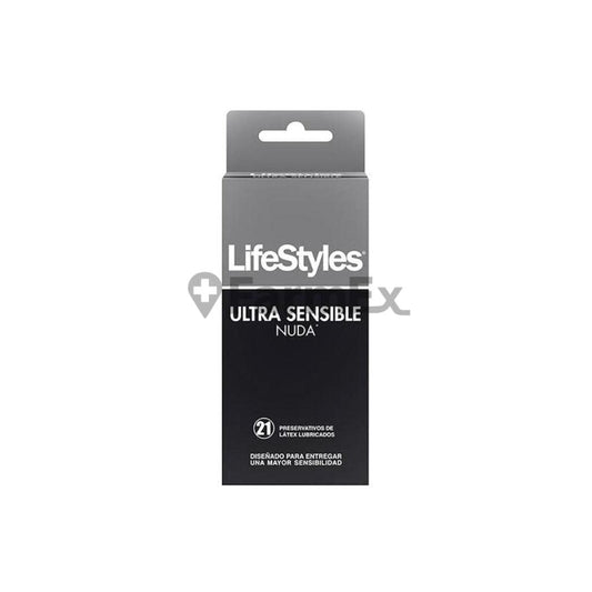 Preservativos "LifeStyles Nuda Ultra Sensible" x 21 unidades PRATER 