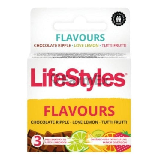 Preservativos Lifestyles Sabores x 3 unidades life 