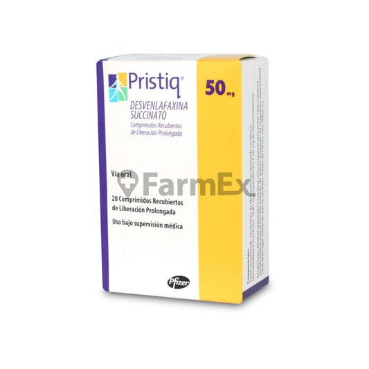 Pristiq Desvenlafaxina 50 mg. x 28 Comprimidos PFIZER 