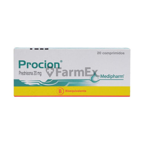Procion 20 mg x 20 comprimidos