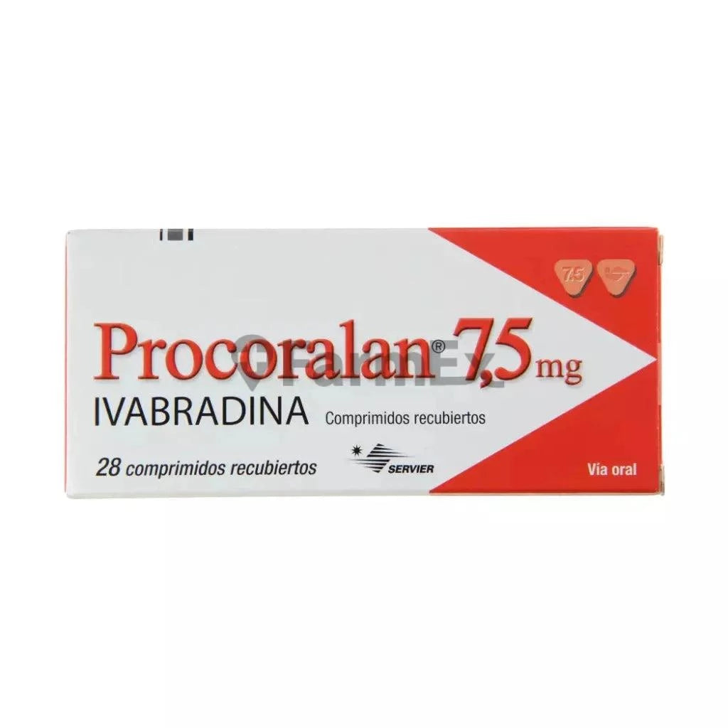 Procoralan 7,5 mg x 28 comprimidos Servier 