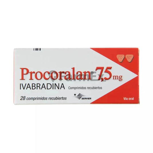 Procoralan 7,5 mg x 28 comprimidos Servier 