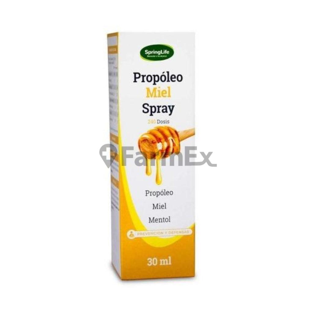 Propoleo Miel x 30 ml. Spray SPRINGLIFE 