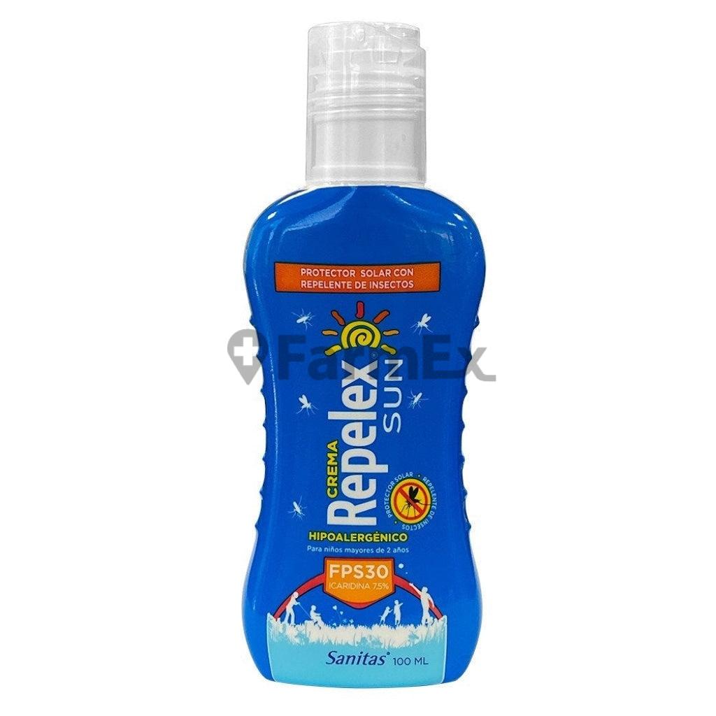 Protector Solar Repelex "Sun FPS 30" x 100 ml Sanitas 