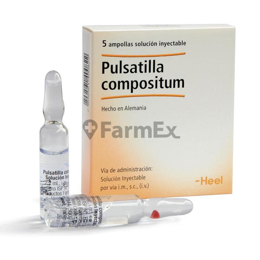 Pulsatilla compositum Solución Inyectable 5 ampollas HEEL 
