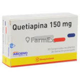 Quetiapina 150 mg Lp x 30 comprimidos