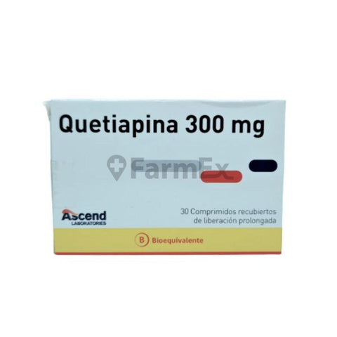 Quetiapina Lp 300 mg x 30 comprimidos
