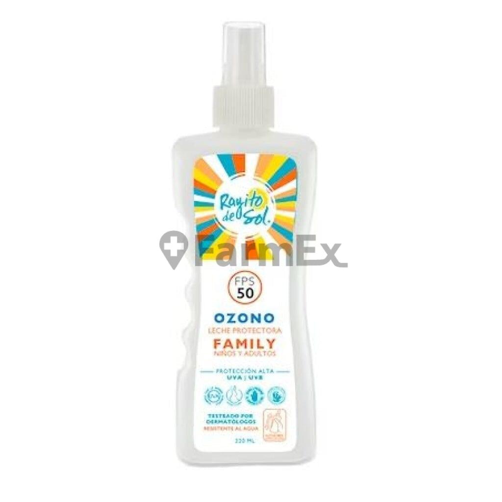 Rayito de sol Leche protectora "Ozono Family" x 220 mL Petrizzio 