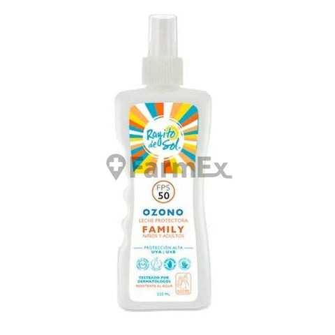 Rayito de sol Leche protectora "Ozono Family" x 220 mL