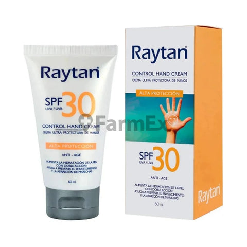 Raytan Crema Ultra protectora de manos SPF 30 x 60 mL