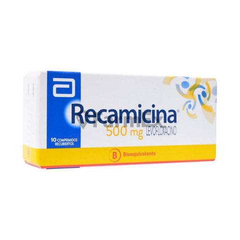 Recamicina 500 mg x 10 comprimidos