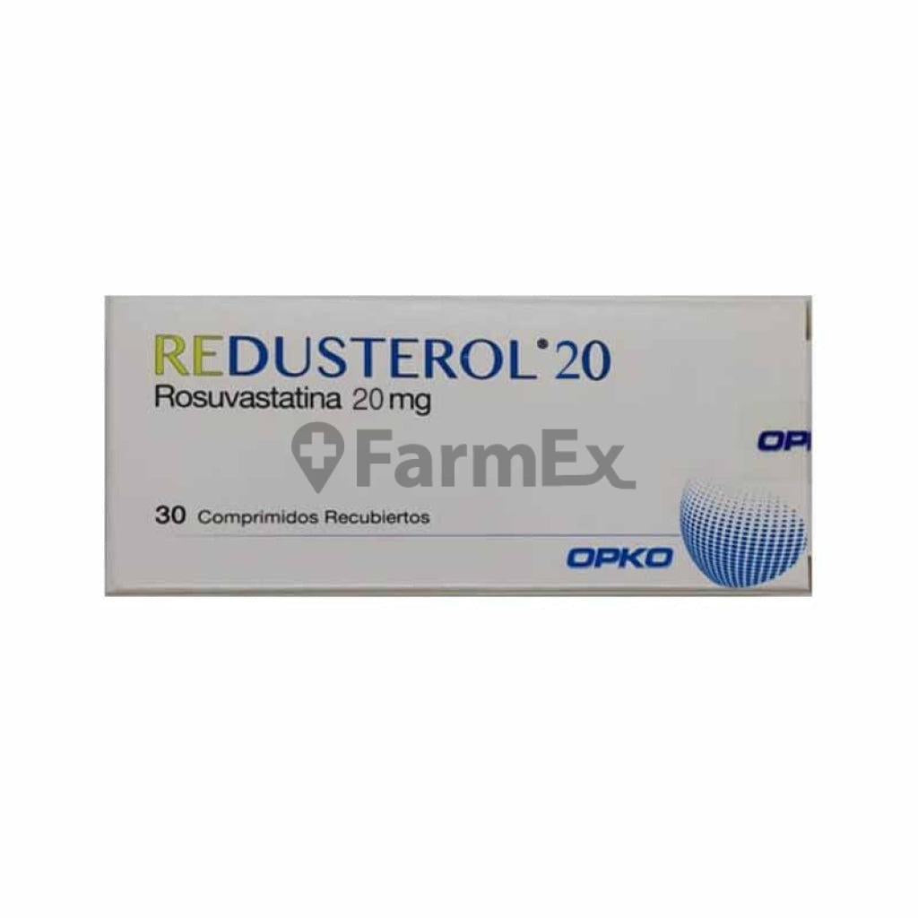 Redusterol 20 mg x 30 comprimidos "Ley Cenabast" OPKO 