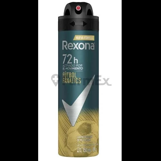 Rexona Aerosol "Fútbol fanatics" 72h x 150 mL Unilever 