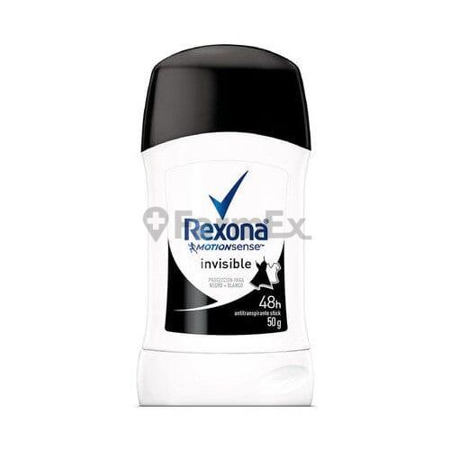 Rexona Desodorante Barra Mujer Invisible X 50 Gr