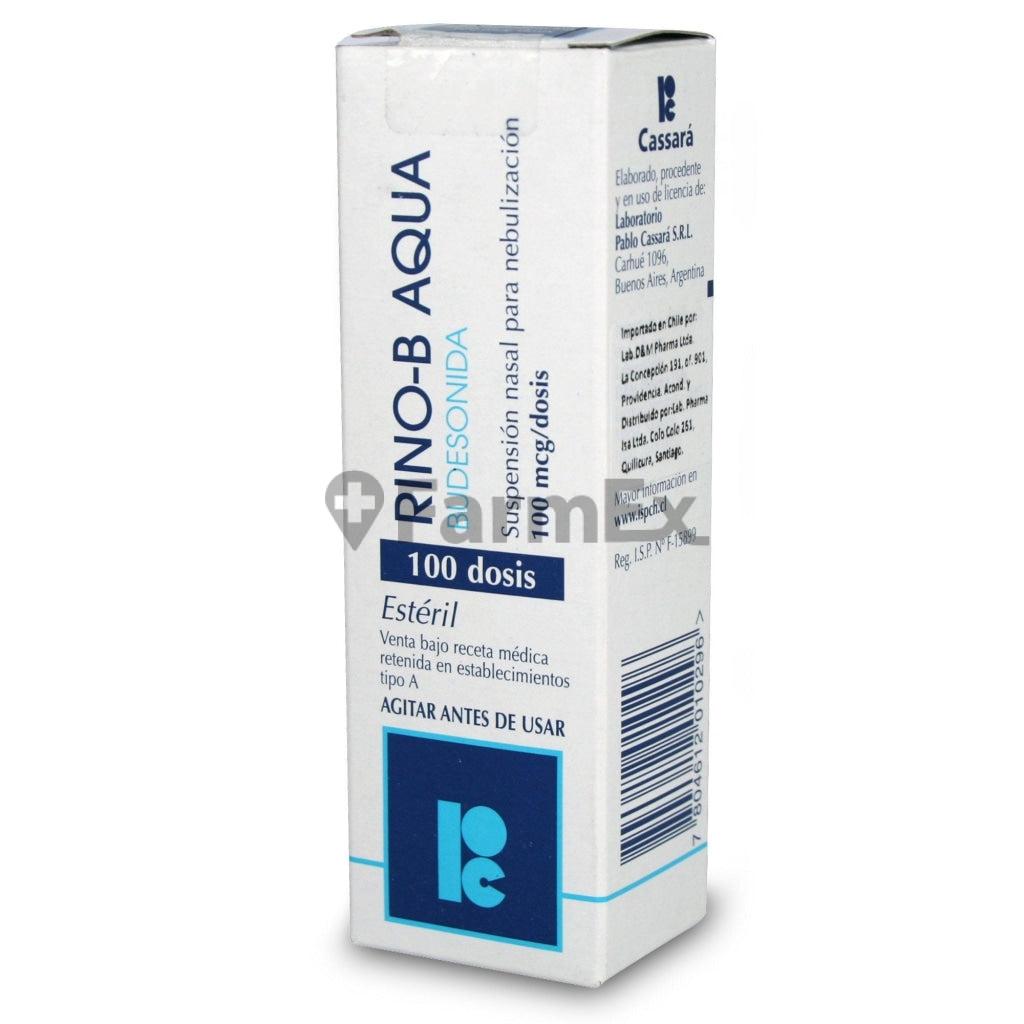 Rino - B Aqua Suspension Nasal 100 mcg / dosis x 100 dosis (Debe Presentar Receta) Cassara 