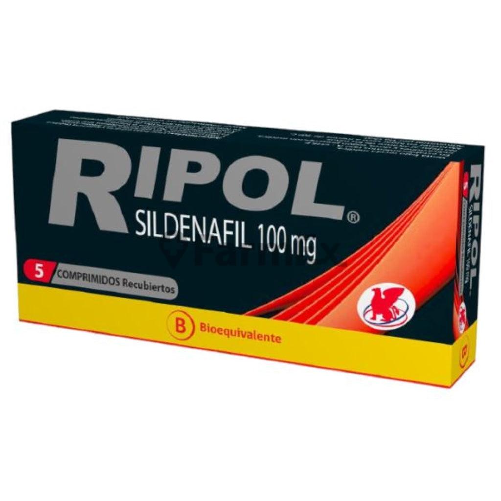 Ripol 100 mg x 5 comprimidos LABORATORIO CHILE 