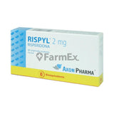 Rispyl 2 mg x 20 comprimidos