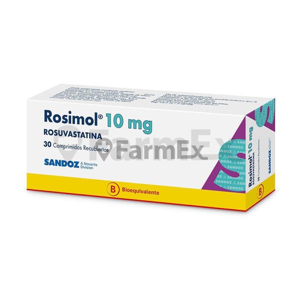 Rosimol 10 mg x 30 comp. (Ley Cenabast) sandoz 