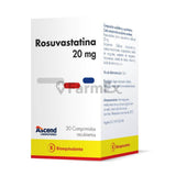 Rosuvastatina 20 mg x 30 comprimidos