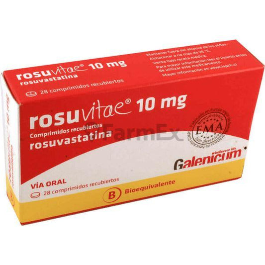 Rosuvitae 10 mg x 28 comprimidos Galenicum 