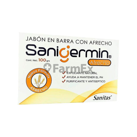 Sanigermin Jabón "Afrecho" x 100 g