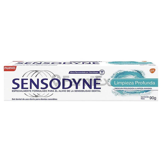 Sensodyne Crema dental Limpieza Profunda x 90 g GSK 