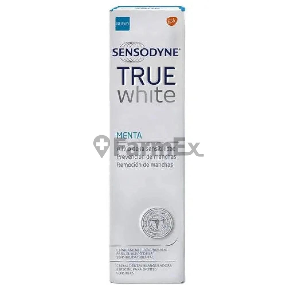 Sensodyne Crema dental "True White Menta" x 100 g GSK 