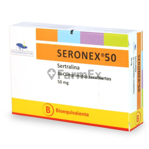 Seronex 50 mg x 30 comprimidos