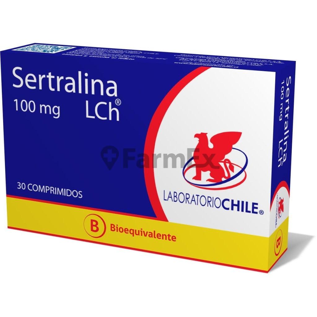 Sertralina 100 mg x30 comp. CHILE CHILE 