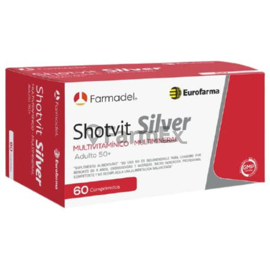 Shot Vit Silver x 60 comprimidos Eurofarma 