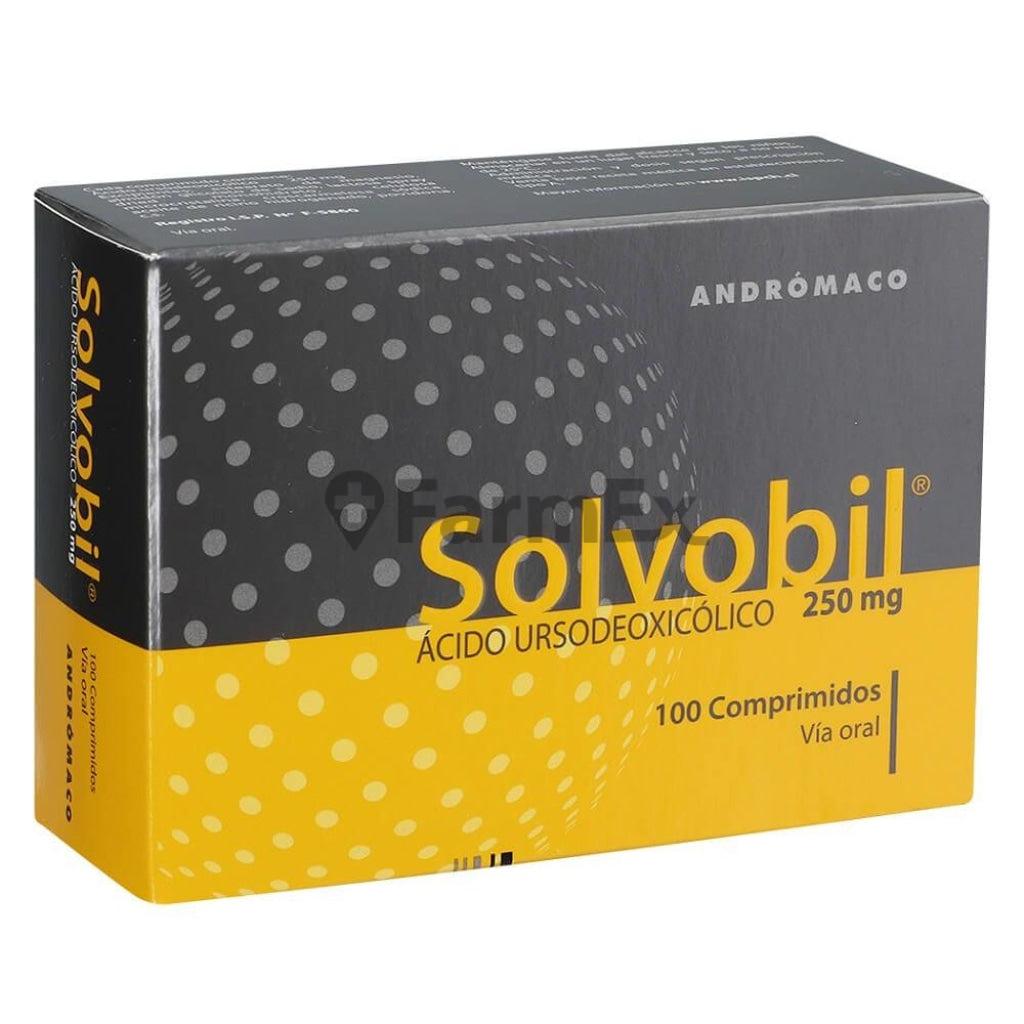 Solvobil 250 mg x 100 comprimidos "Ley Cenabast" ANDROMACO 