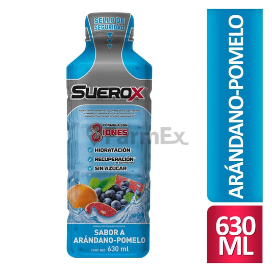 Suerox Sabor Arandano - Pomelo x 630 ml Genomma 