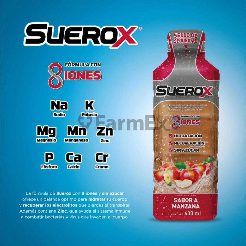 Suerox Sabor Manzana x 630 ml Genomma 