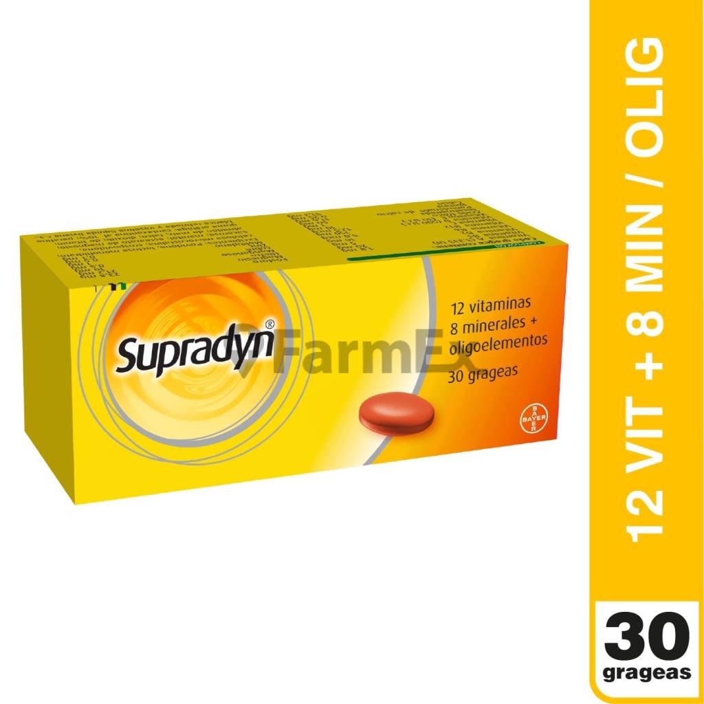 Supradyn x 30 grageas BAYER 