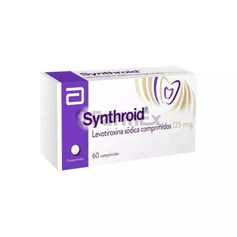 Synthroid 125 mcg x 60 comprimidos