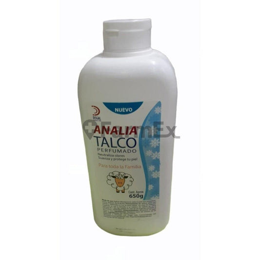 Talco Perfumado Analia x 650 g Disgal 
