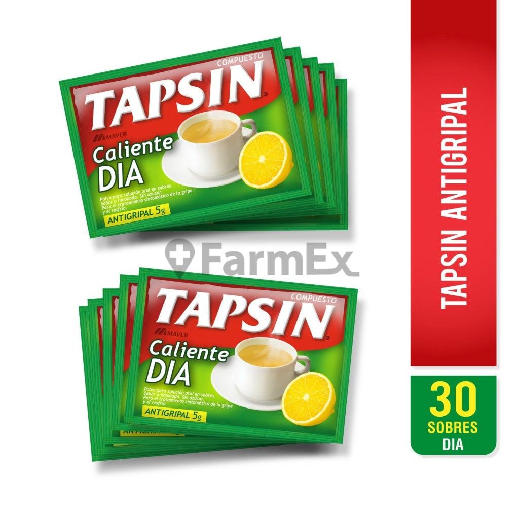Tapsin Día Polvo - Sabor Limón - Sobre de 5 g. (x30 sobres ) MAVER 