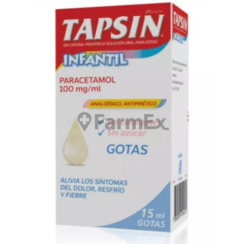 Tapsin Infantil Gotas 100 mg / mL x 15 mL